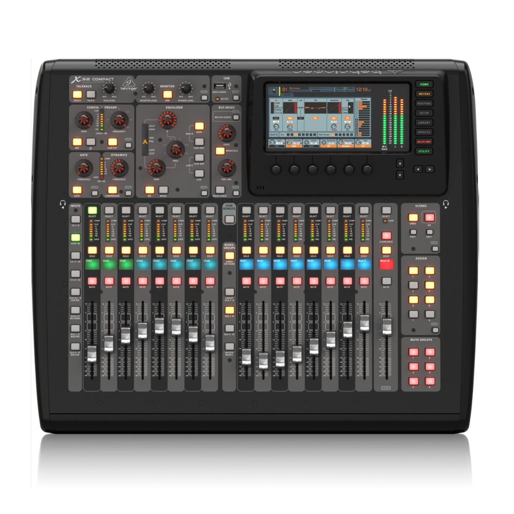 Audio Music Live - Цифровой микшерный пульт Behringer X32 Compact