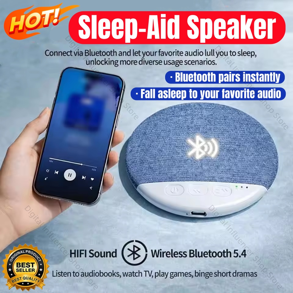 Audio Music Player Pc - Миниатюрный Bluetooth-динамик для сна с звуками