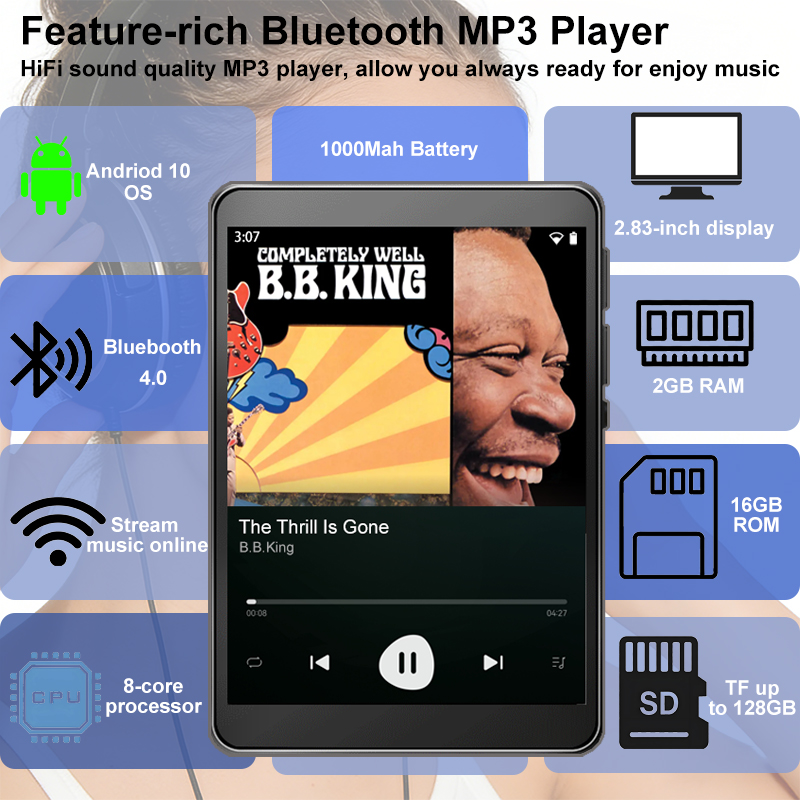 Mp3 Audio Music Download - WiFi MP3-плеер Android 10, онлайн-стример музыки