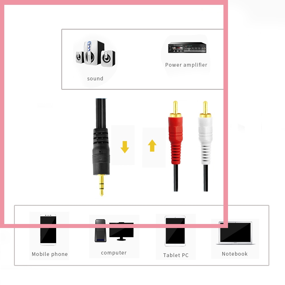 Кабель-разветвитель аудиосигна – обзор и цена Audio Music Player Pc